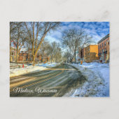 Madison Wisconsin Briefkaart (Voorkant)