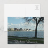 Madison Wisconsin Briefkaart (Voorkant / Achterkant)