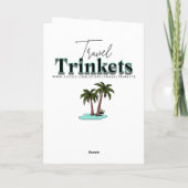 Madison, Wisconsin City Skyline bij zonsondergang Kaart (Achterkant)