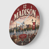 Madison Wisconsin college town gift Grote Klok (Hoek)