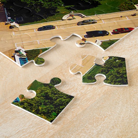 Madison Wisconsin. Jigzaag Puzzle Legpuzzel (Zijkant)
