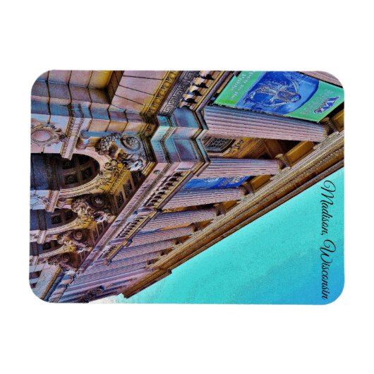 Madison, Wisconsin Magneet (Horizontaal)