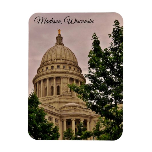 Madison, Wisconsin Magneet (Verticaal)