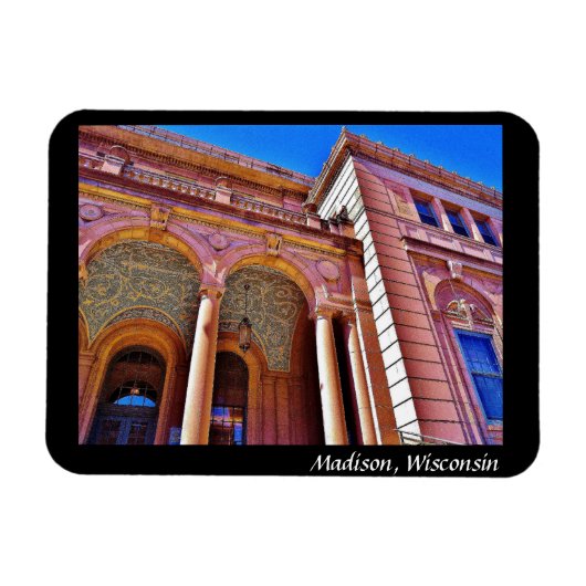 Madison, Wisconsin Magneet (Horizontaal)