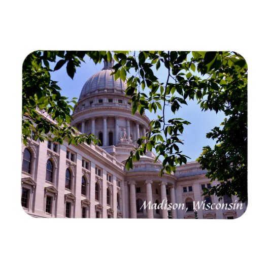 Madison, Wisconsin Magneet (Horizontaal)