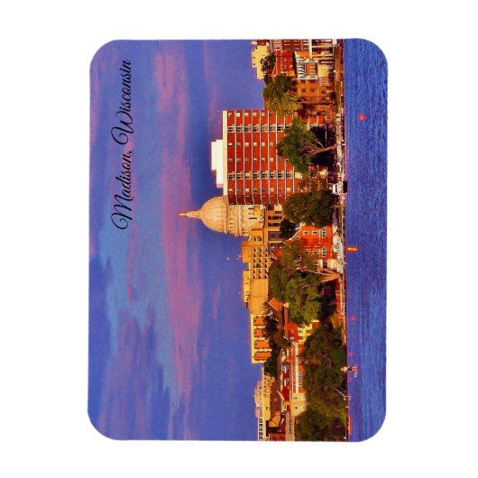 Madison, Wisconsin Magneet (Verticaal)