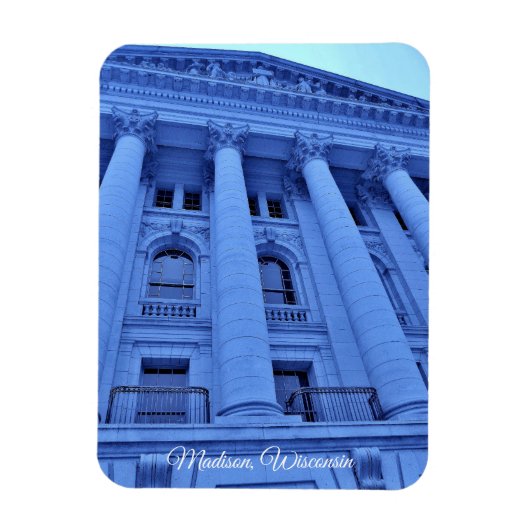 Madison, Wisconsin Magneet (Verticaal)