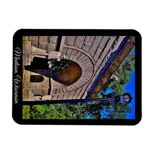 Madison, Wisconsin Magneet (Horizontaal)