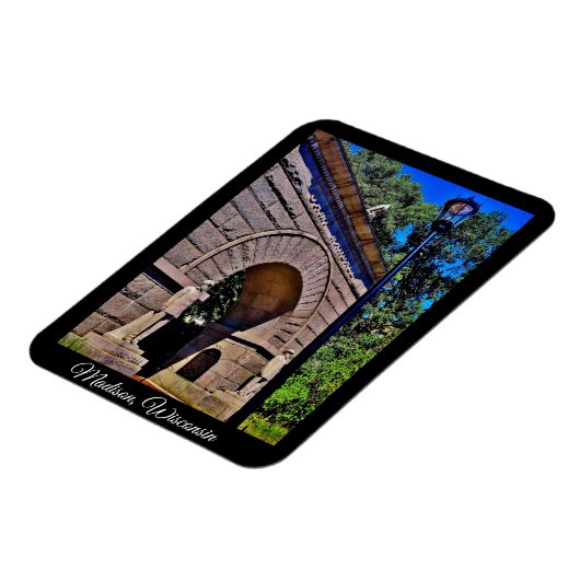 Madison, Wisconsin Magneet (Linkerzijde)