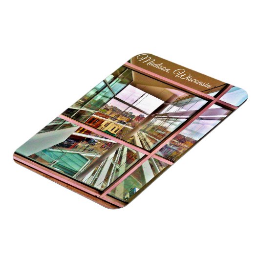 Madison, Wisconsin Magneet (Linkerzijde)