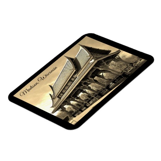 Madison, Wisconsin Magneet (Linkerzijde)