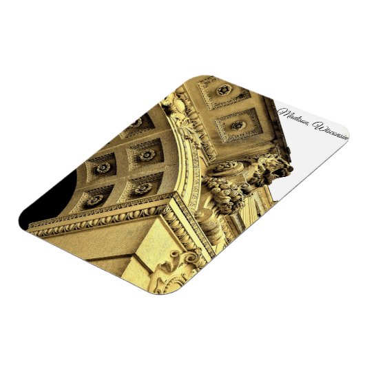 Madison, Wisconsin Magneet (Linkerzijde)