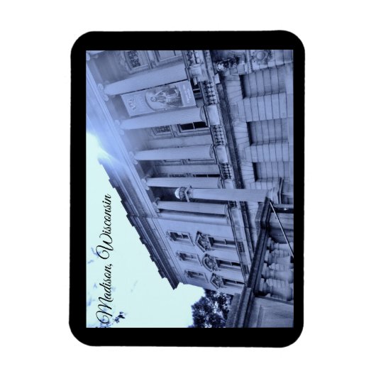 Madison, Wisconsin Magneet (Verticaal)