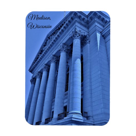Madison, Wisconsin Magneet (Verticaal)