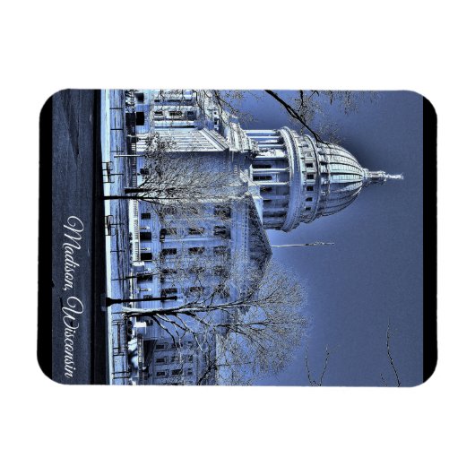 Madison, Wisconsin Magneet (Horizontaal)
