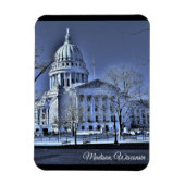 Madison, Wisconsin Magneet (Verticaal)
