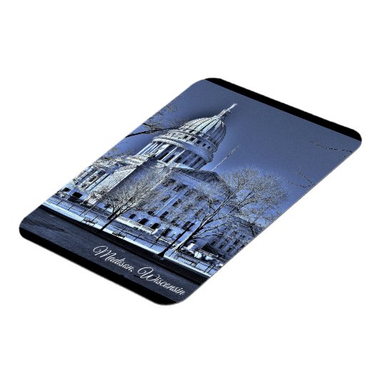 Madison, Wisconsin Magneet (Linkerzijde)