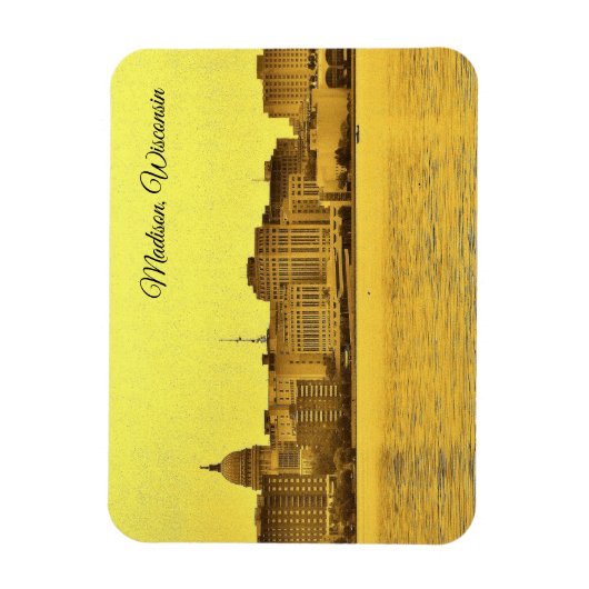 Madison, Wisconsin Magneet (Verticaal)
