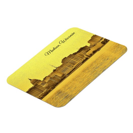 Madison, Wisconsin Magneet (Linkerzijde)