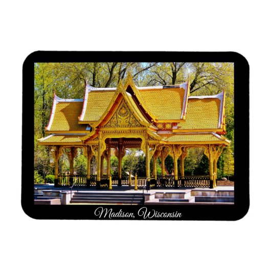 Madison, Wisconsin Magneet (Horizontaal)