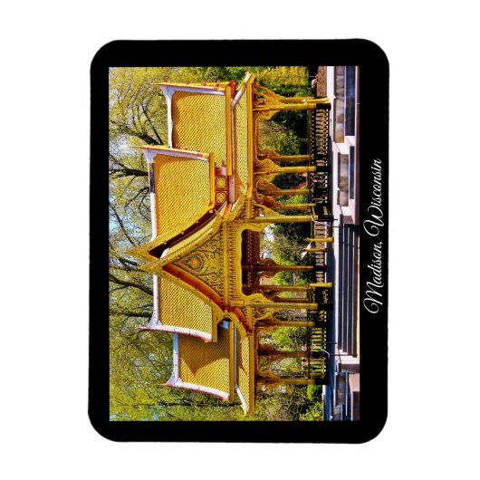 Madison, Wisconsin Magneet (Verticaal)