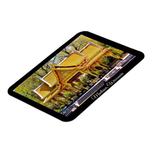 Madison, Wisconsin Magneet (Linkerzijde)