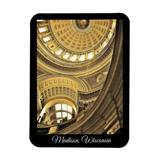 Madison, Wisconsin Magneet (Verticaal)