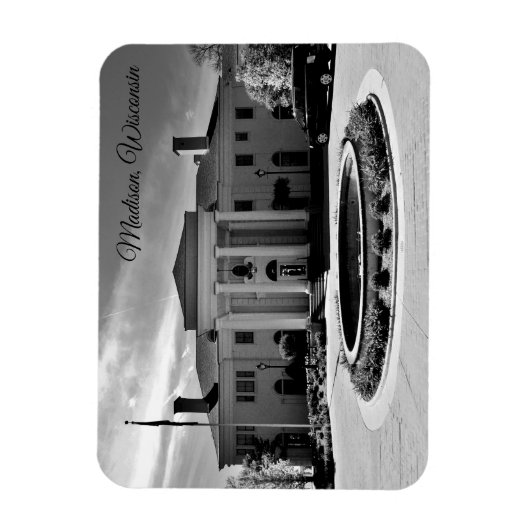 Madison, Wisconsin Magneet (Verticaal)