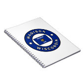 Madison Wisconsin Notitieboek (Rechterzijde)