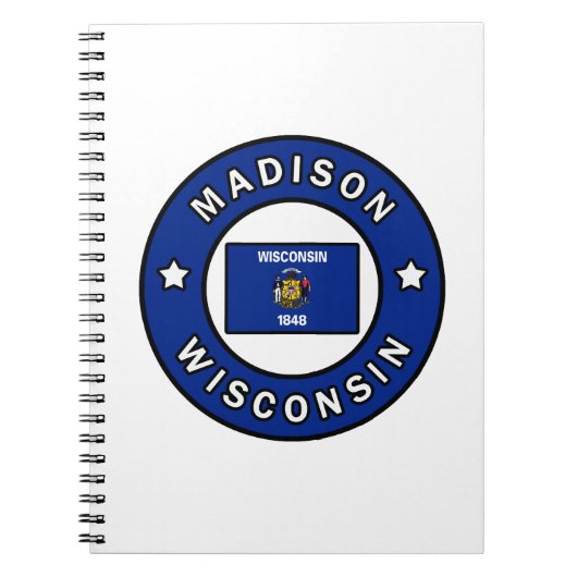 Madison Wisconsin Notitieboek (Voorkant)