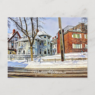 Madison, Wisconsin Postcard Briefkaart