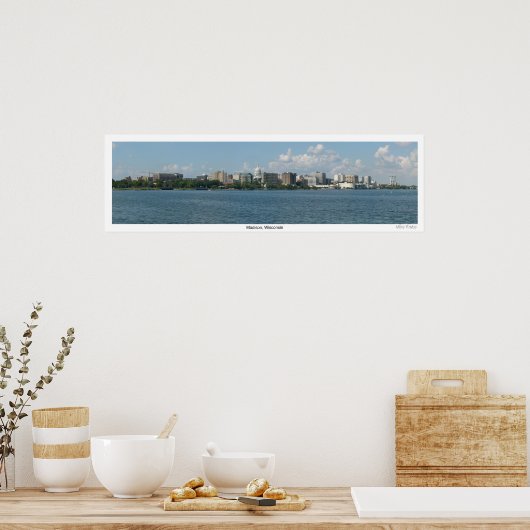 Madison Wisconsin Poster (Keuken)