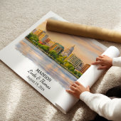 Madison Wisconsin Poster, Aquarel, Op Maat Poster
