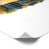 Madison Wisconsin Poster, Watercolor, Custom Poster (Hoek)