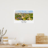 Madison Wisconsin Poster, Watercolor, Custom Poster (Keuken)