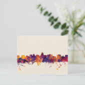 Madison Wisconsin Skyline Briefkaart (Staand voorkant)