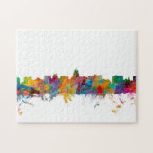 Madison Wisconsin Skyline Legpuzzel (Horizontaal)