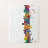 Madison Wisconsin Skyline Legpuzzel (Verticaal)