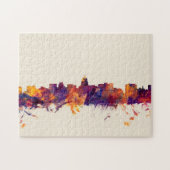 Madison Wisconsin Skyline Legpuzzel (Horizontaal)
