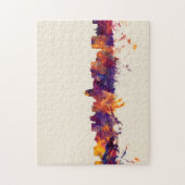 Madison Wisconsin Skyline Legpuzzel (Verticaal)