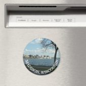Madison, Wisconsin Souvenir Magnet (Insitu (Vaatwasser))