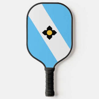 Madison (Wisconsin) Stadsvlag Pickleball Paddle