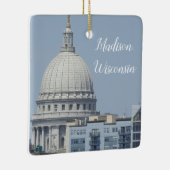 Madison, Wisconsin State Capitol Keramisch Ornament (Rechts)