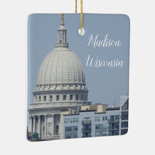 Madison, Wisconsin State Capitol Keramisch Ornament (Rechts)