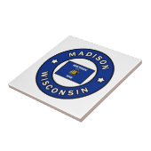 Madison Wisconsin Tegeltje (Zijkant)