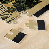 Madison Wisconsin Vintage Travel Legpuzzel (Zijkant)