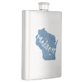 Madison, Wisconsin Wood Grain Flacon (Rechts)