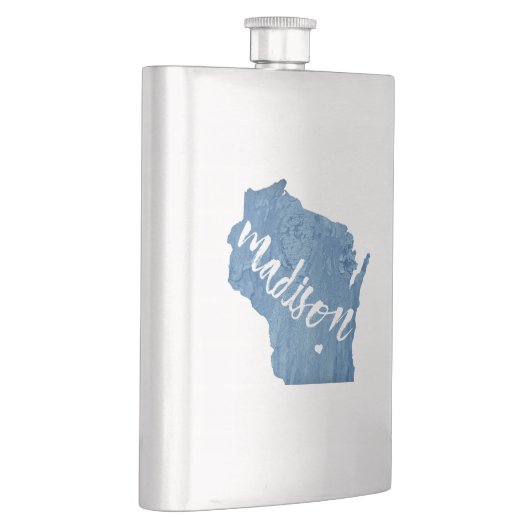 Madison, Wisconsin Wood Grain Flacon (Rechts)