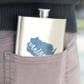 Madison, Wisconsin Wood Grain Flacon (Voorbeeld)