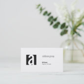 Madison XIIID Visitekaartje (Staand voorkant)